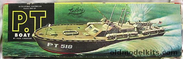 Lindberg 1/60 PT Boat by Paul Lindberg - (P.T. Boat), 701-198 plastic model kit